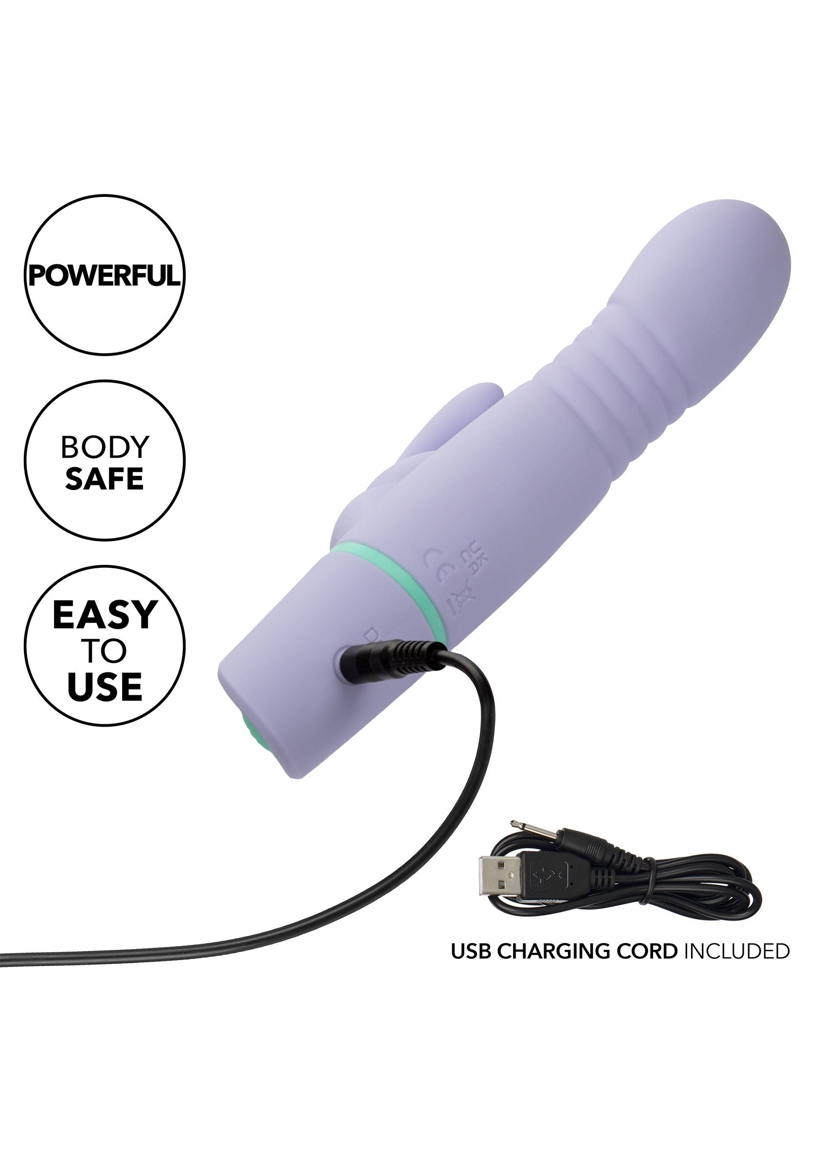 CalExotics Love Bunny Thrusting Bunny PURPLE - 5