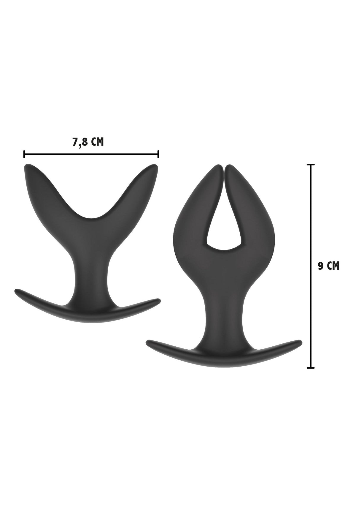 Anchor Plug Extra Large BLACK - 1