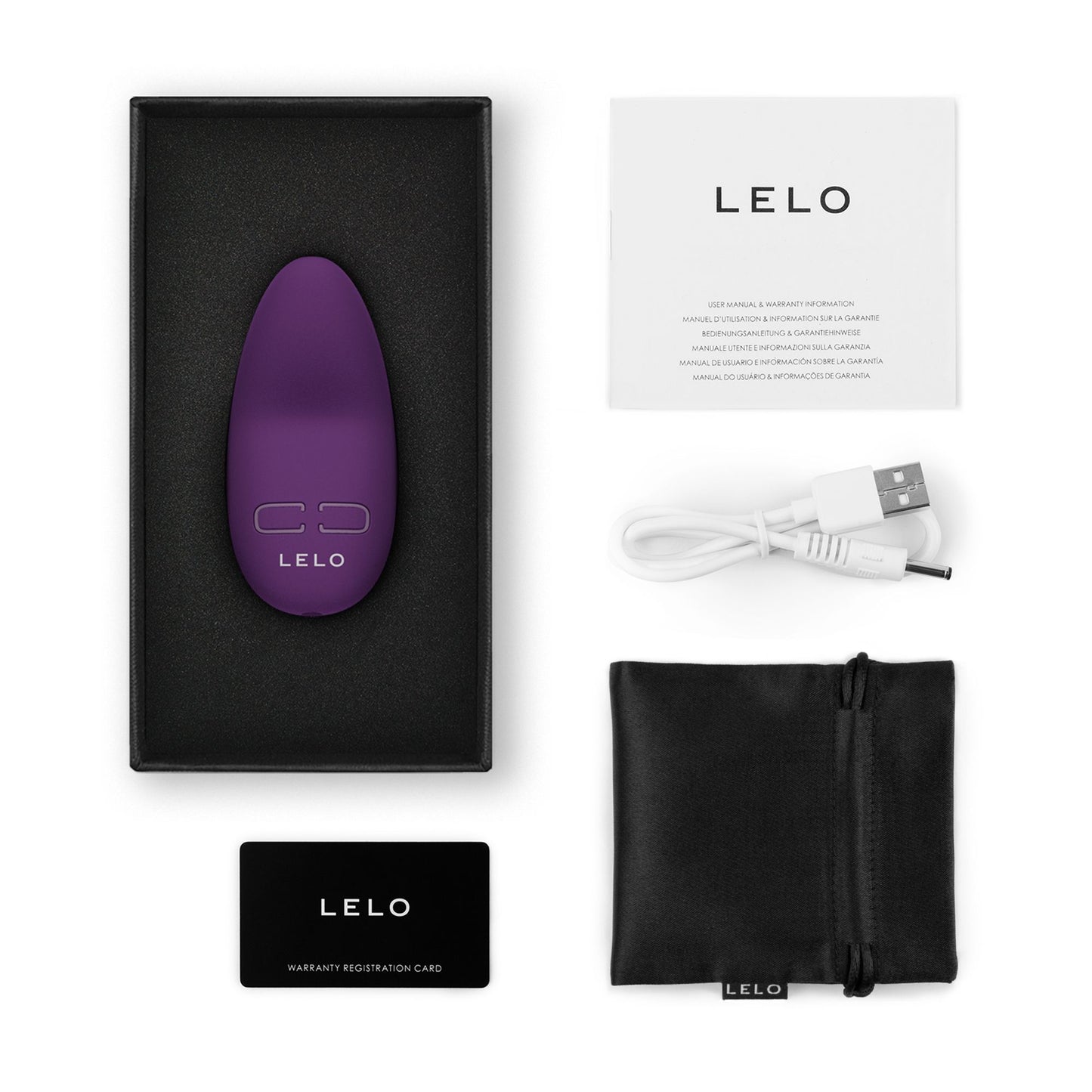 LELO - Lily 3 Personal Massager - Dark Plum - 2