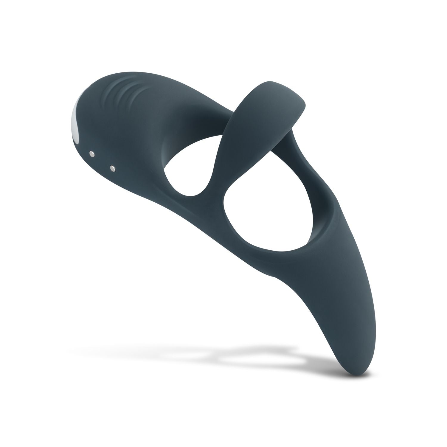 Boners Triple Cockring - Blauw - 6