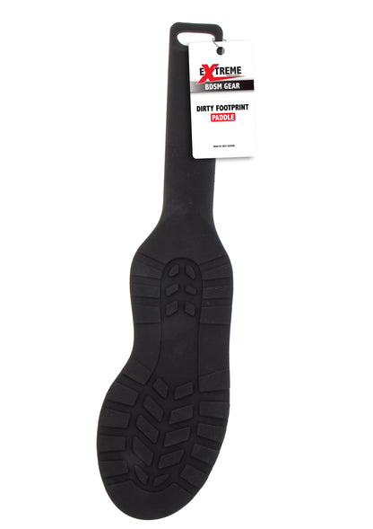 Dirty Footprint Paddle BLACK - 1