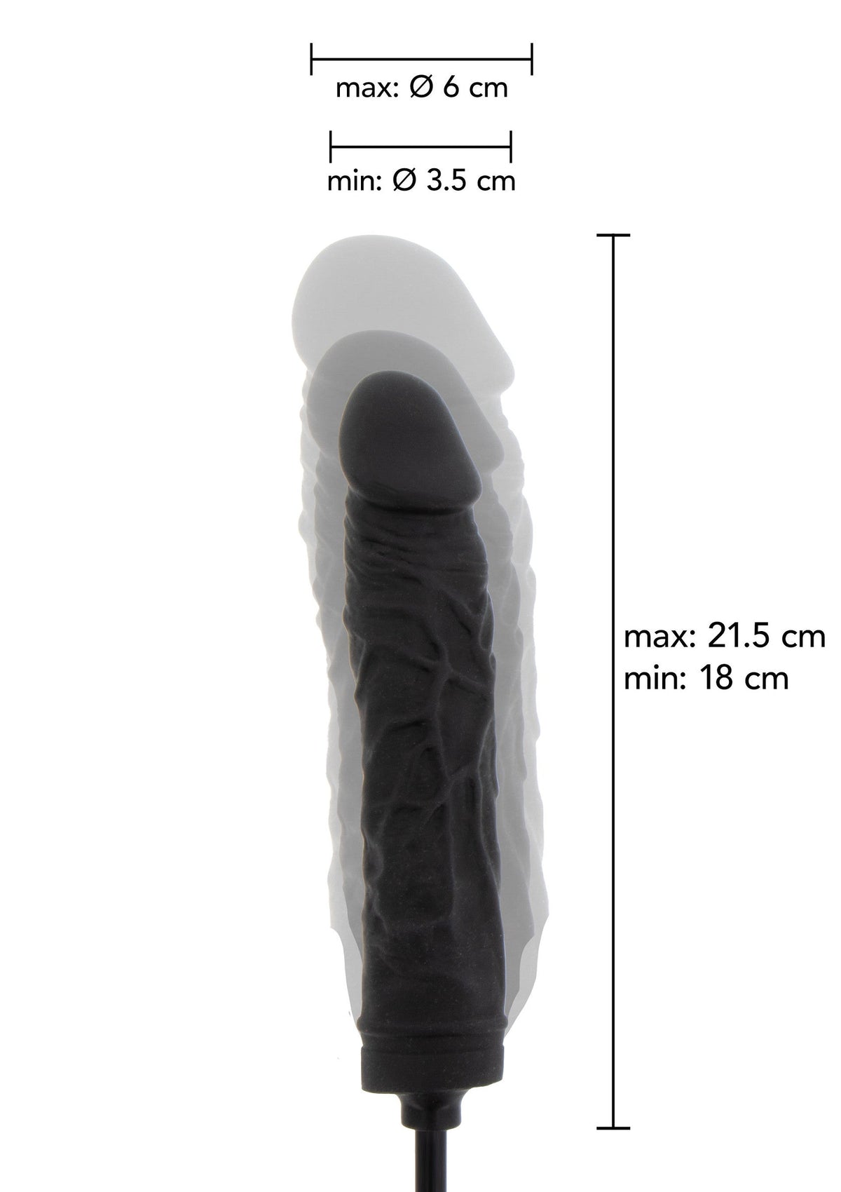 Inflatable Dong Advanced BLACK - 1