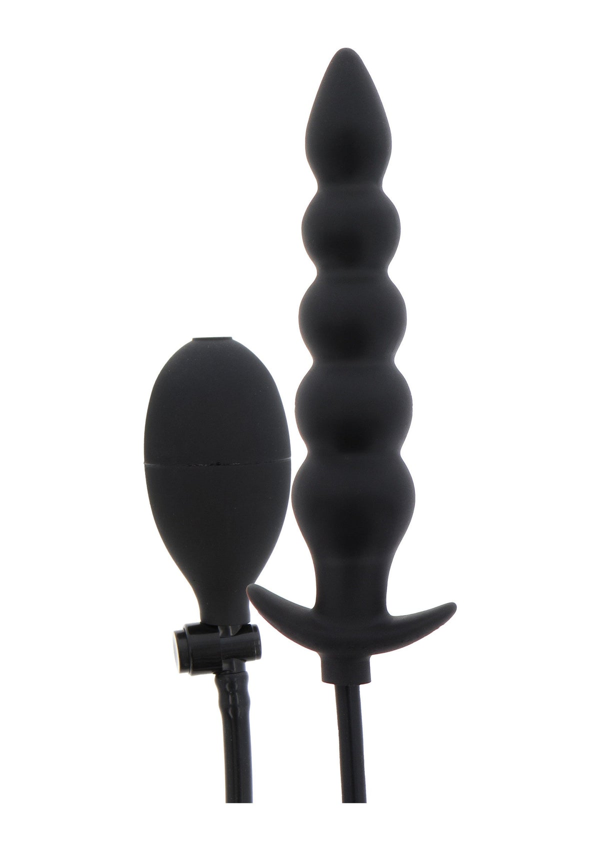Inflatable Ribbed Plug Advance BLACK - 0