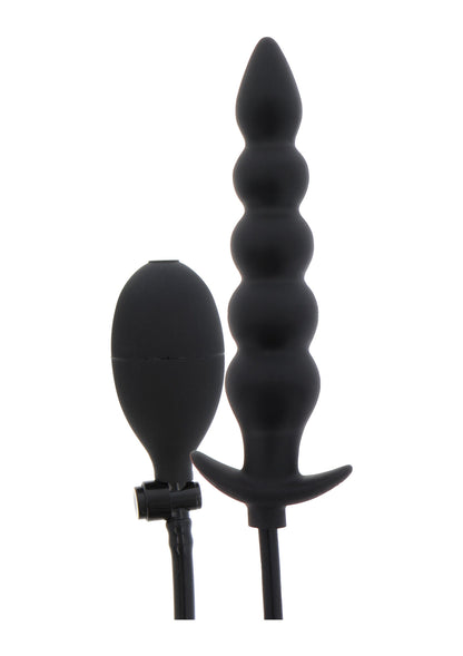 Inflatable Ribbed Plug Advance BLACK - 0