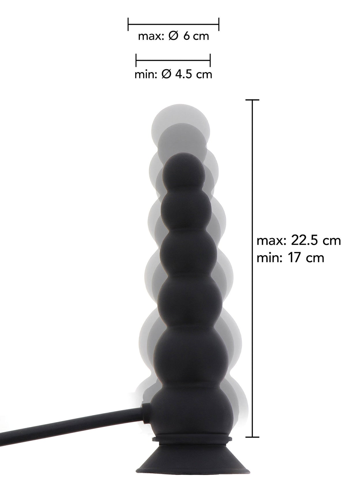 Inflatable Suction Plug Expert BLACK - 1