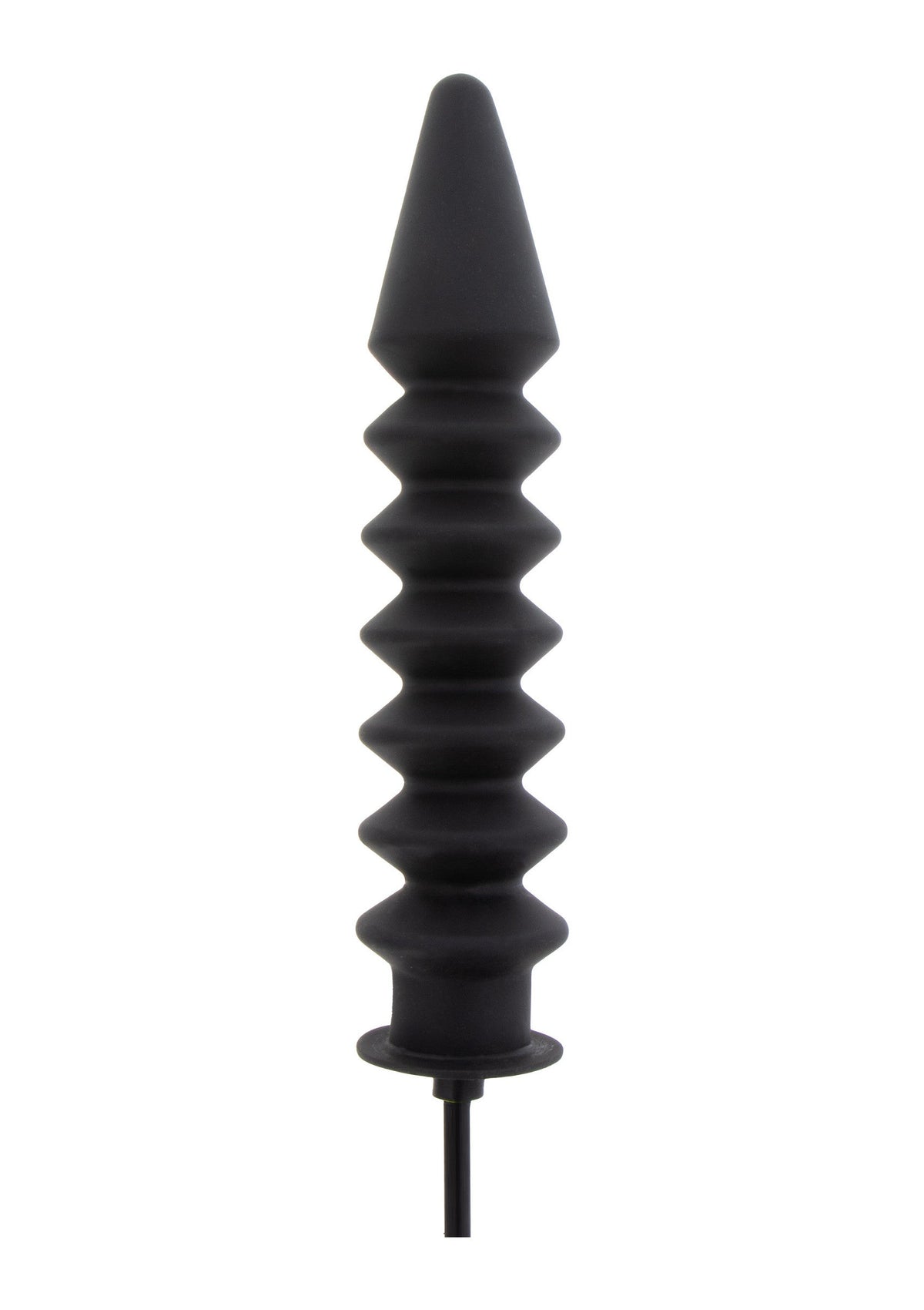 Inflatable Ribbed Plug Expert BLACK - 4