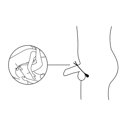 Nexus - Forge Vibrerende Lasso Cockring - 7