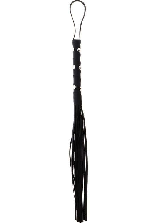 Short Studded Flogger Whip