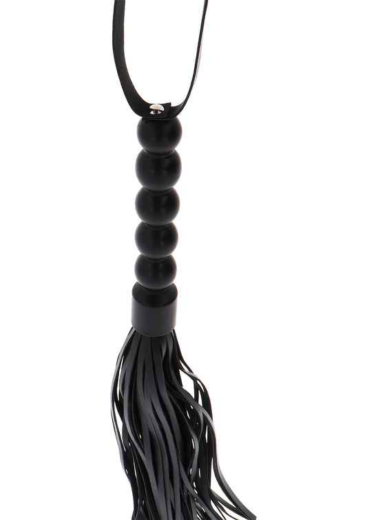 Short Beaded Flogger Whip