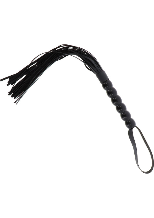 Long Beaded Flogger Whip