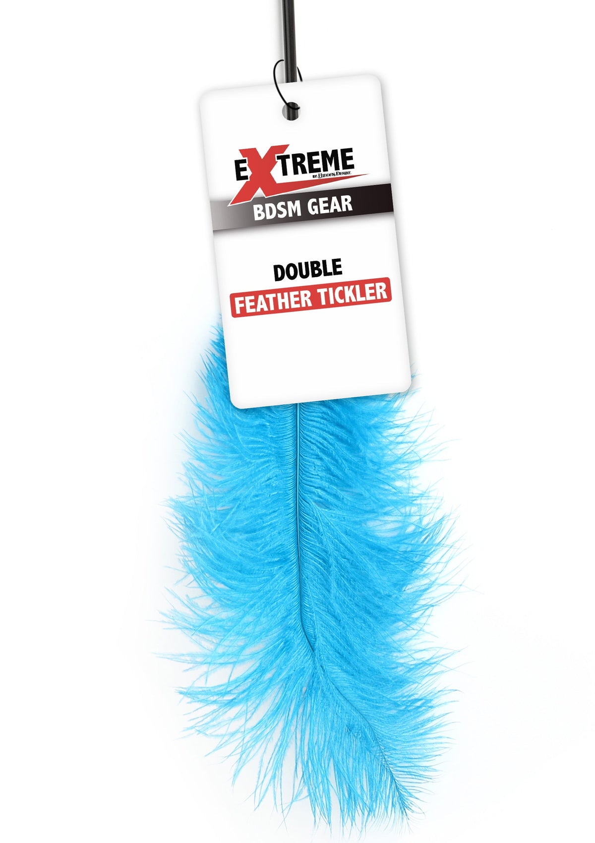 Double Feather Tickler BLUE - 1