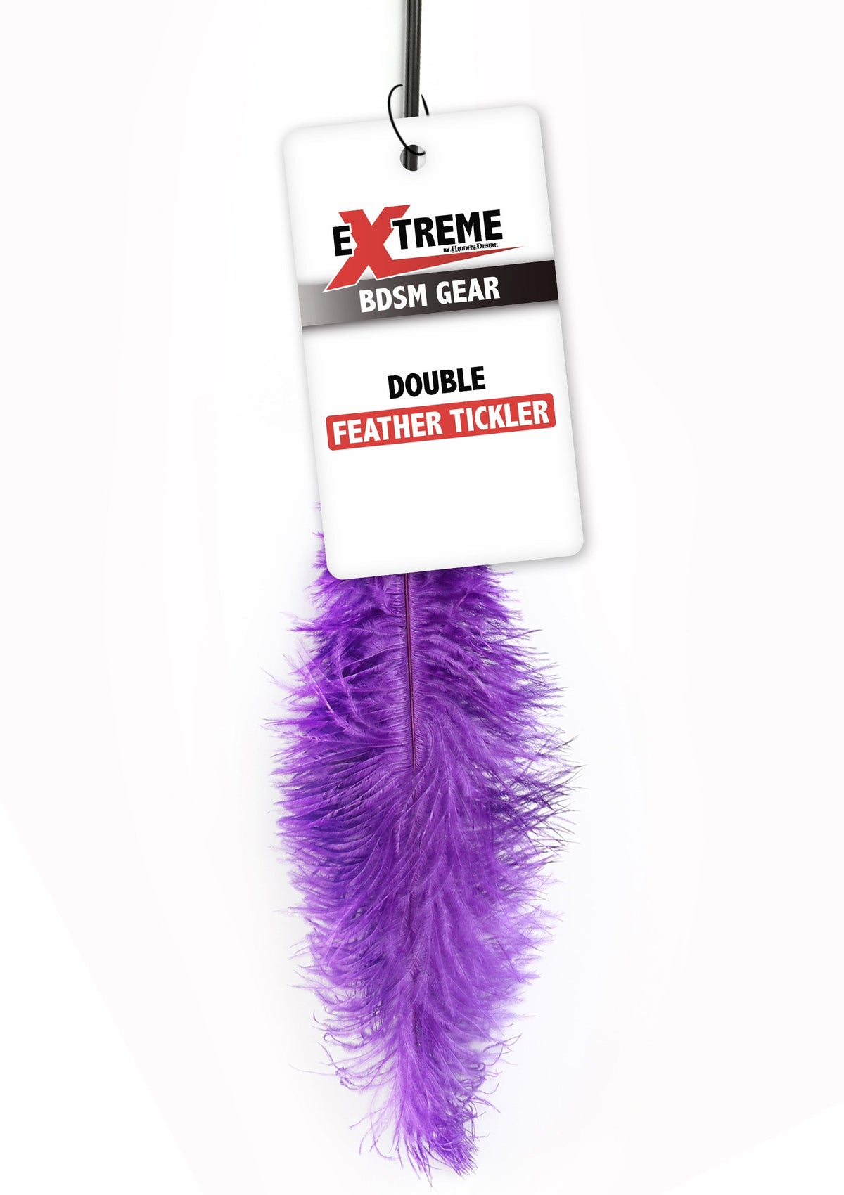 Double Feather Tickler PURPLE - 1