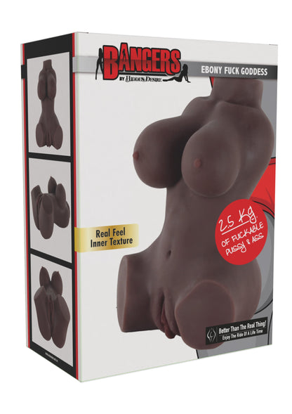 Ebony Fuck Goddess Mastubator 2.5 kg BROWN - 2