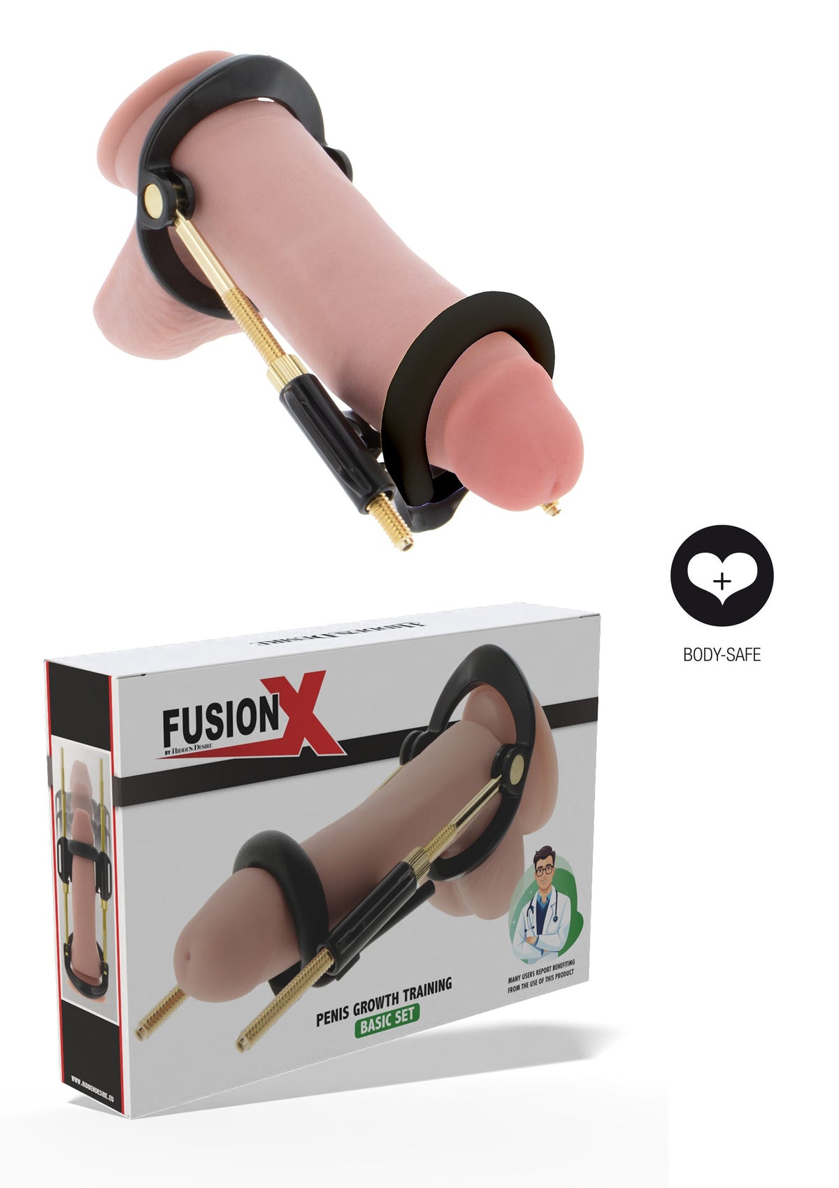 Penis Growth Training Basic Set BLACK - 2