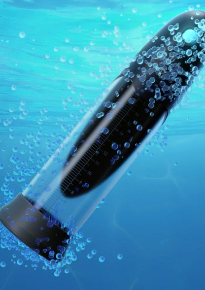Automatic Aqua Penis Pump BLACK - 8