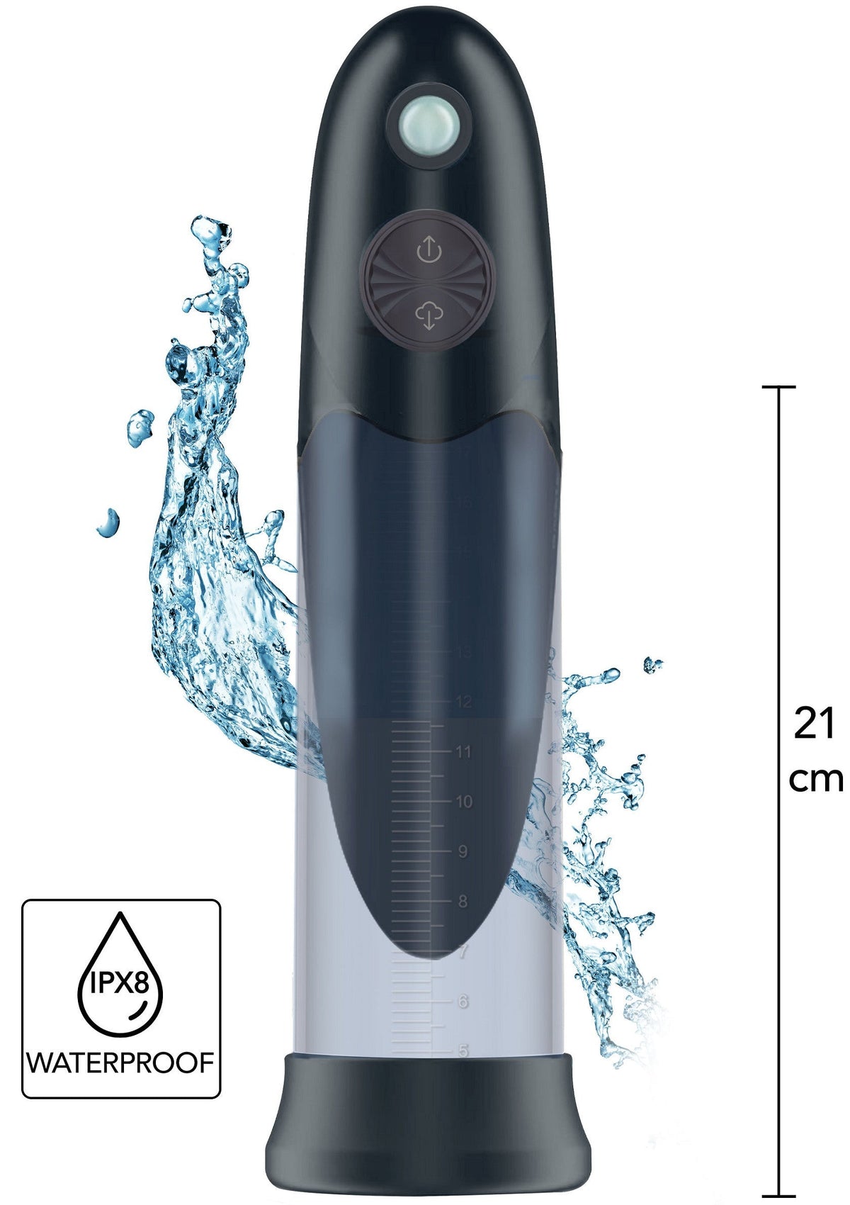 Automatic Aqua Penis Pump BLACK - 0