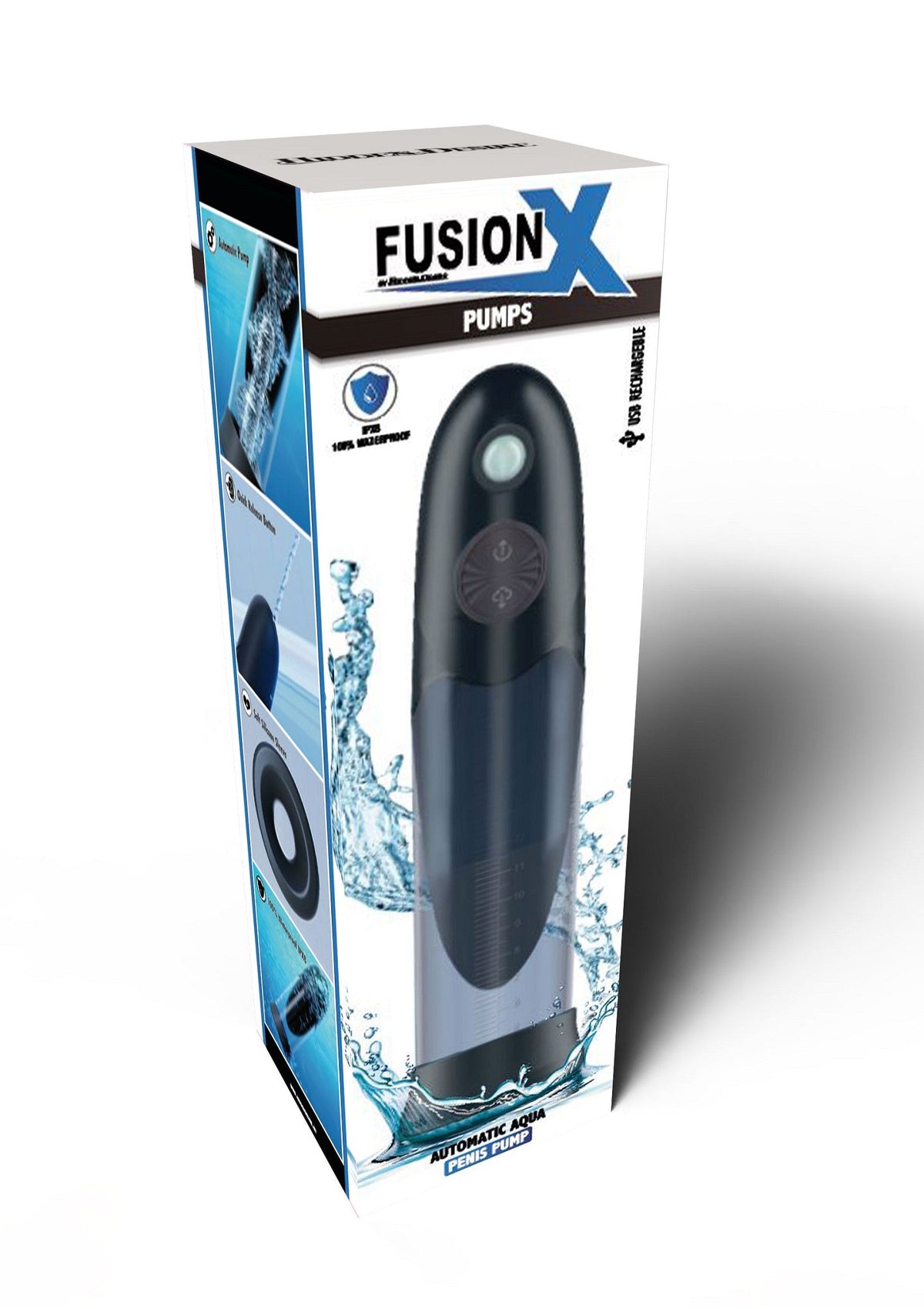 Automatic Aqua Penis Pump BLACK - 2
