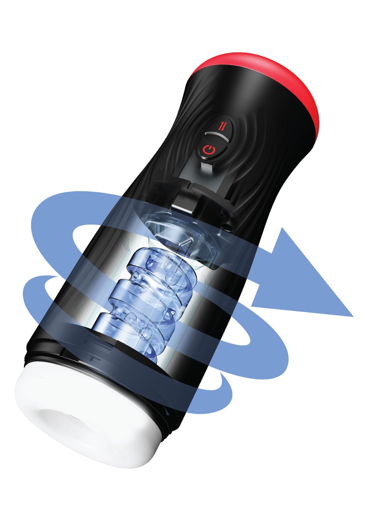 Vortex Thrust Masturbator BLACK - 4