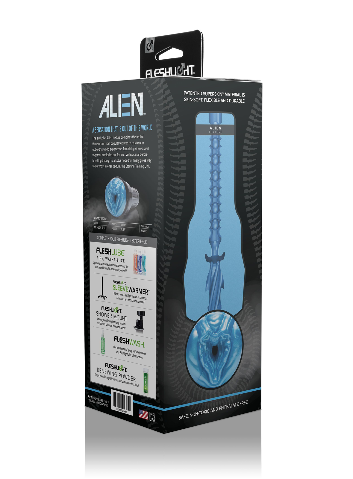 Fleshlight - Alien - Blauw - 8