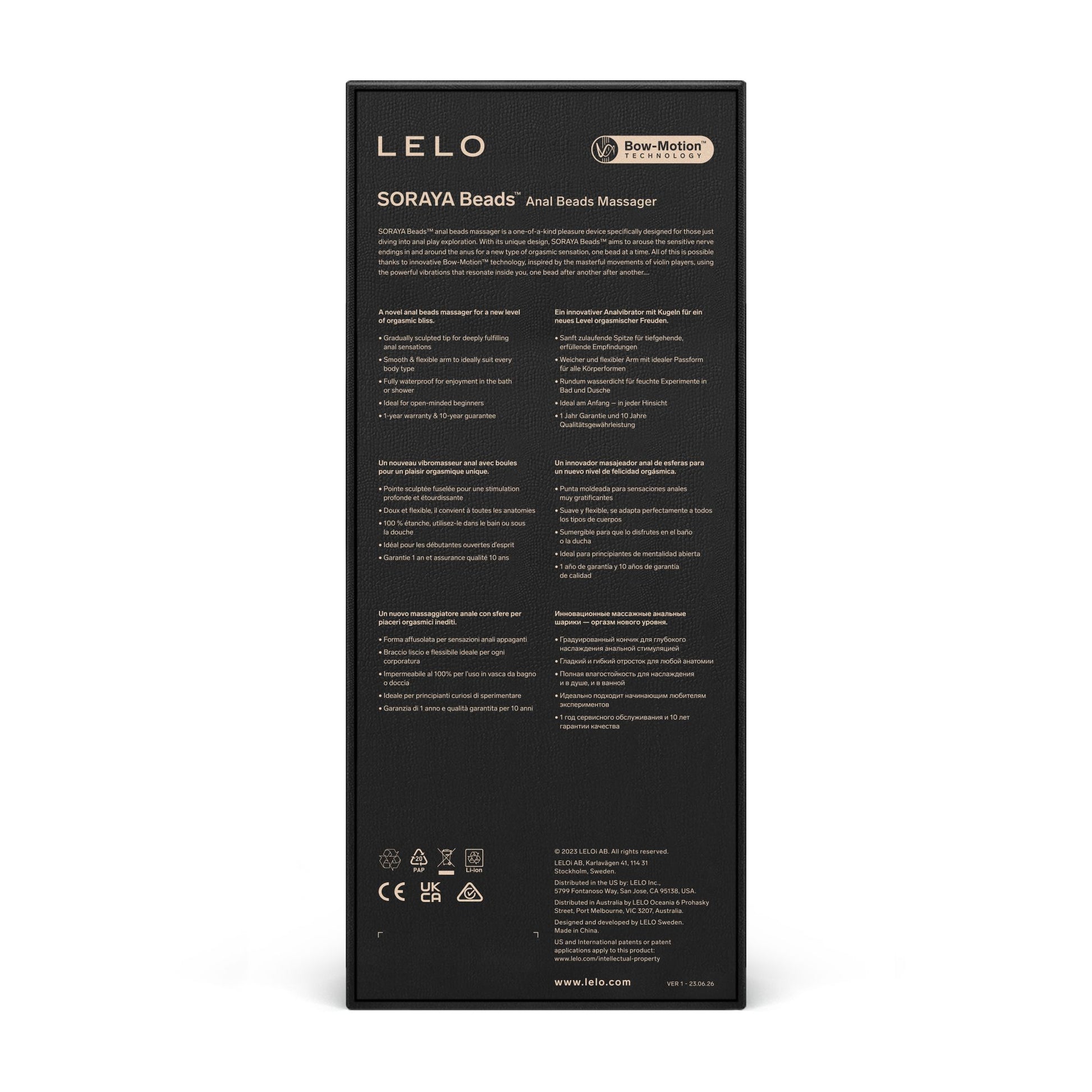 LELO - Soraya Anaalkralen - Paars - 3