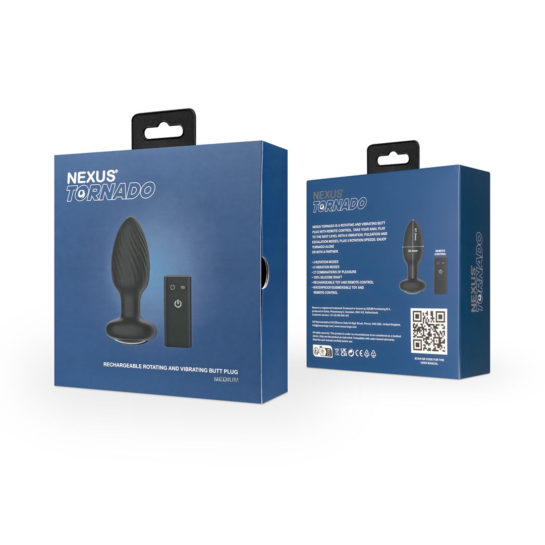 Nexus - Tornado Butt Plug - Medium  - 7