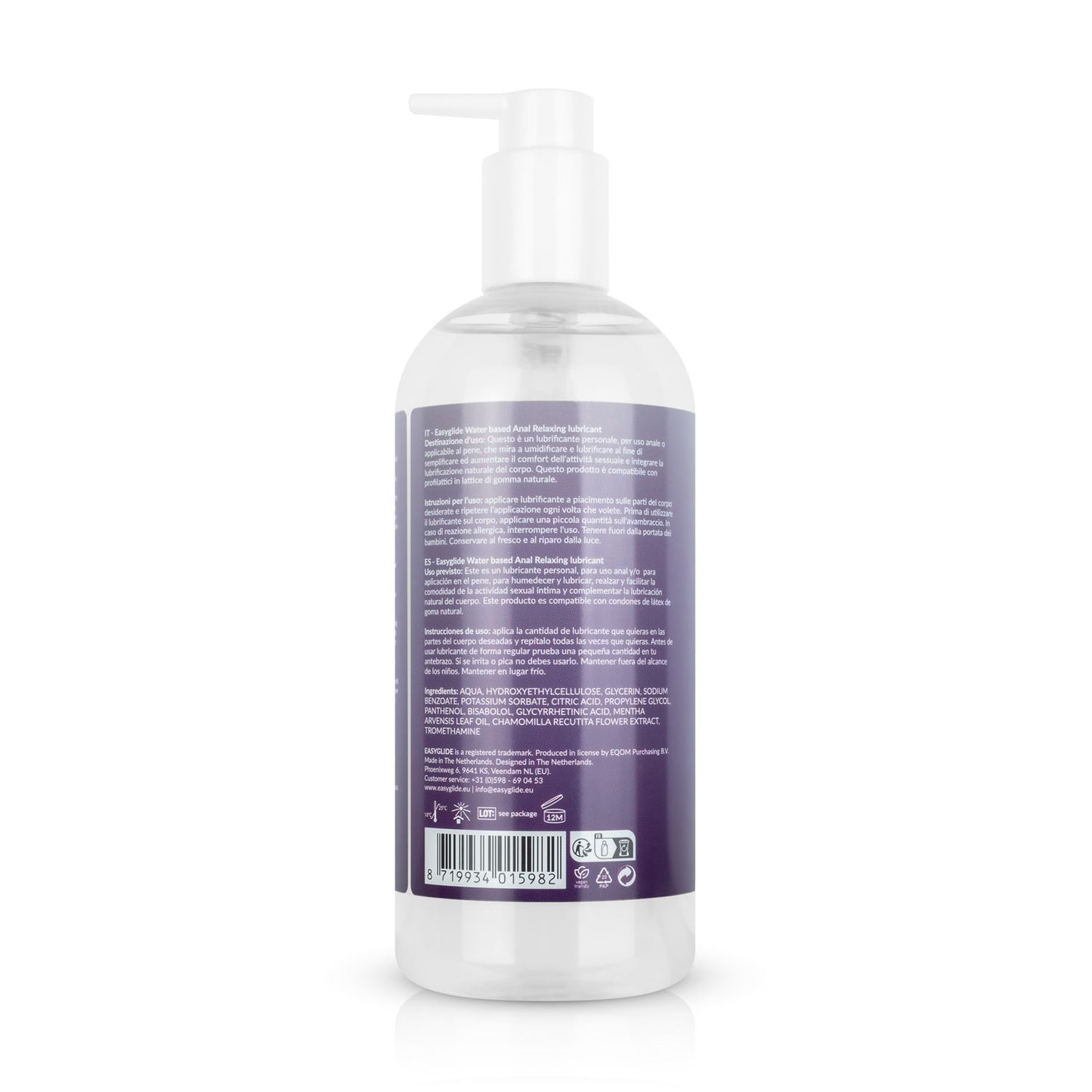 EasyGlide Anal Relaxing Glijmiddel - 500 ml - 1