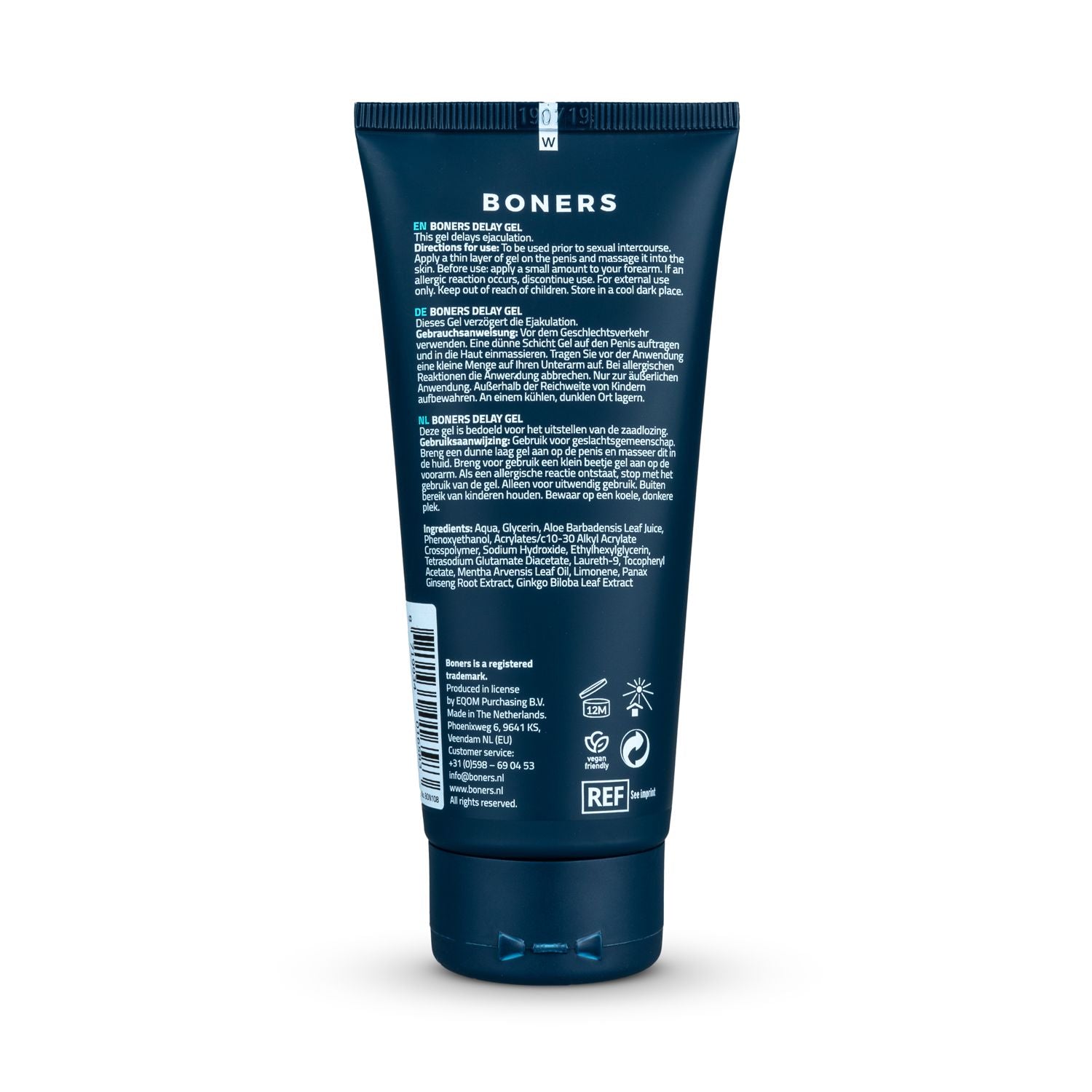 Boners Orgasmevertragende Gel - 100 ml - 4