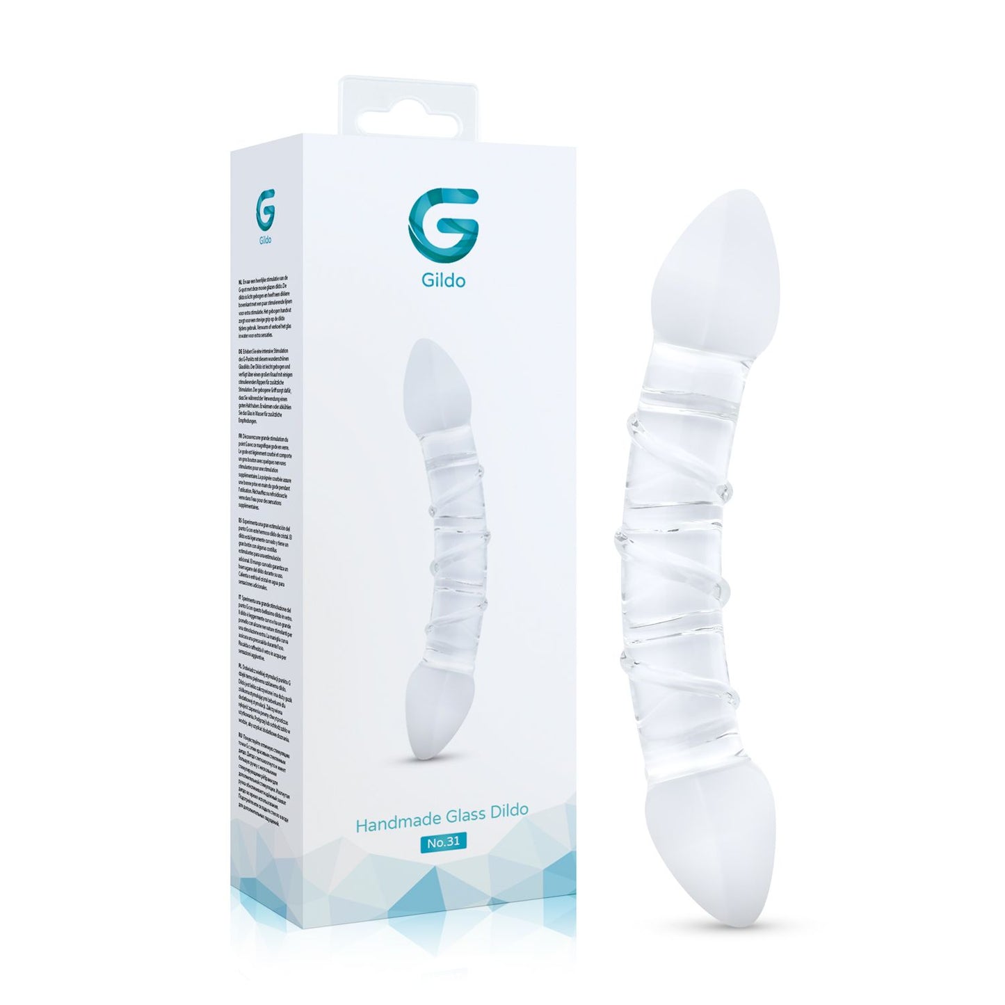 Gildo - Dubbele Glazen G-spot/Prostaat Dildo No. 31 - 5
