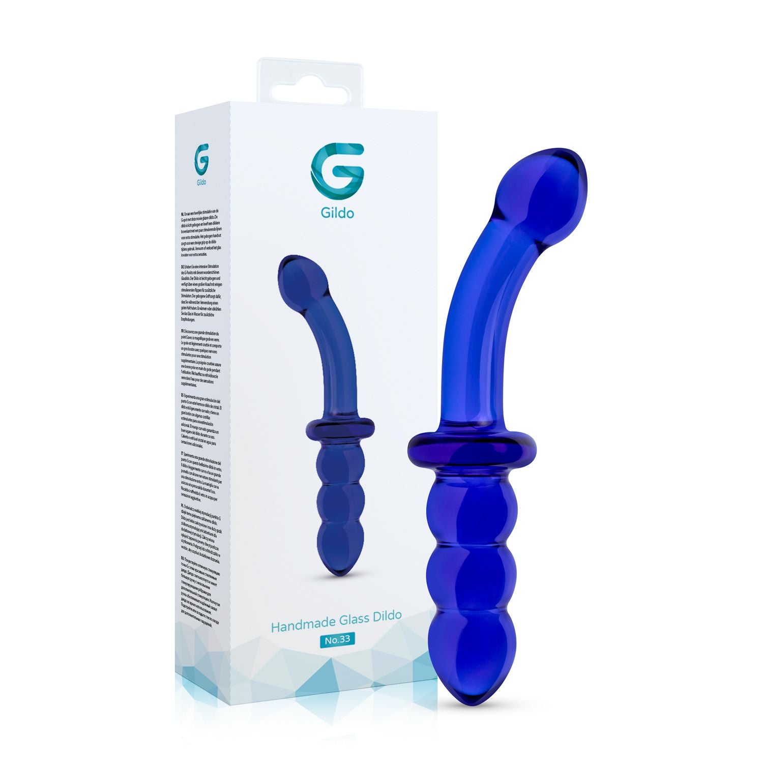 Gildo - Dubbele Glazen G-spot/Prostaat Dildo No. 33 - 4