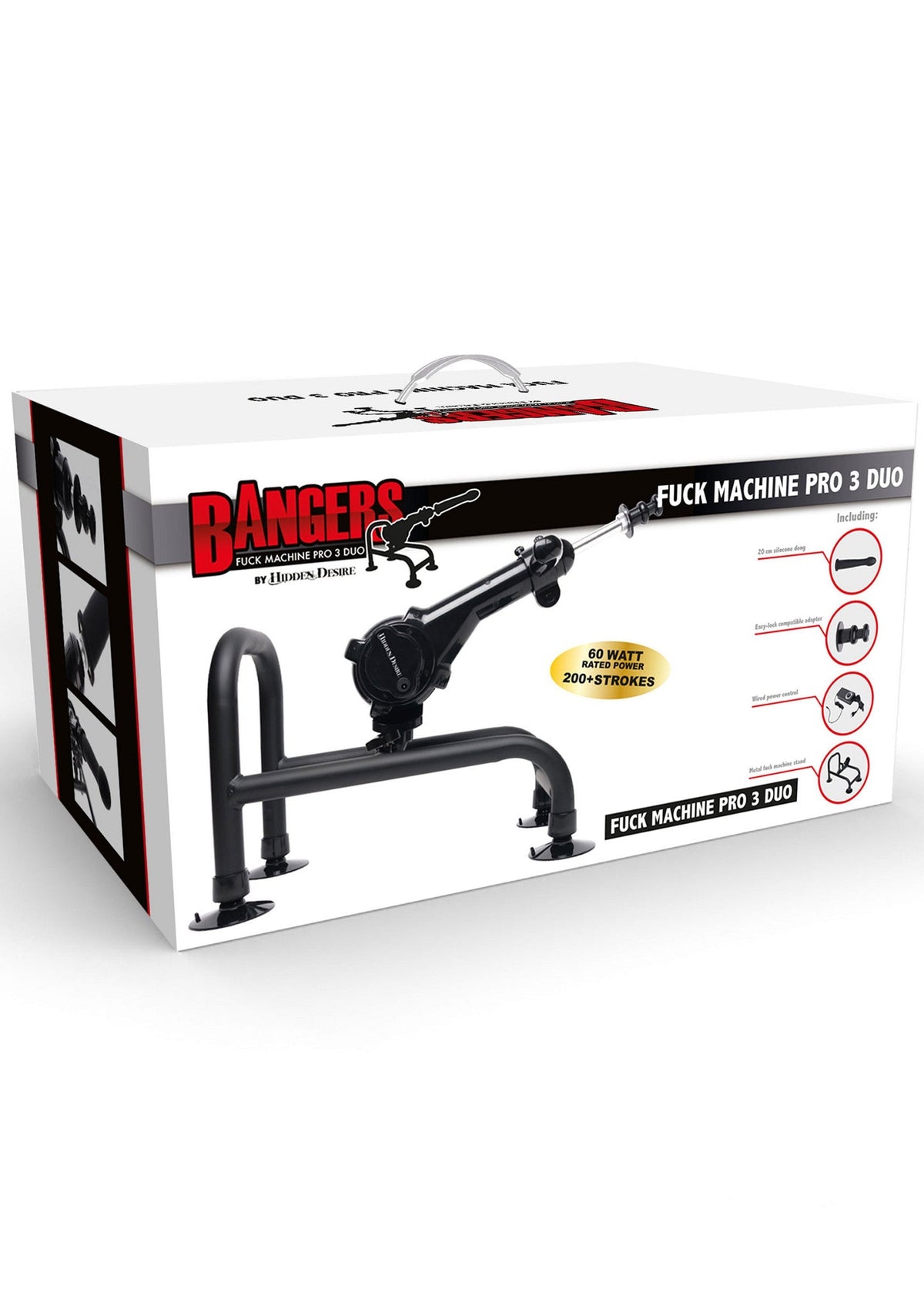 Bangers Fuck Machine Pro 3 Duo BLACK - 2