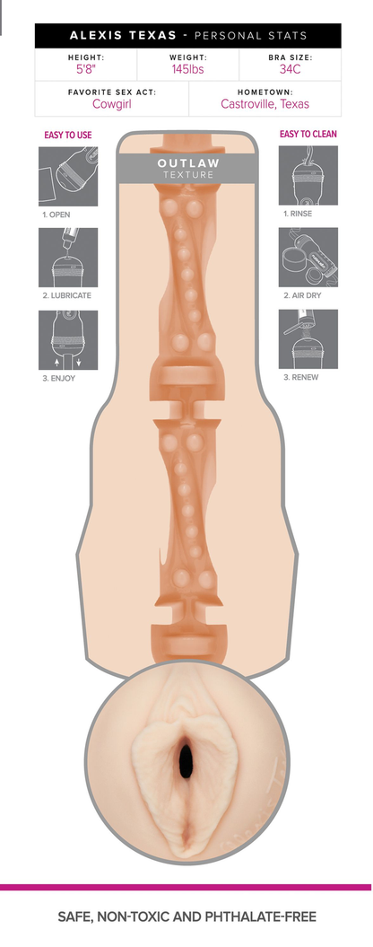 Fleshlight Girls - Alexis Texas Outlaw - 5