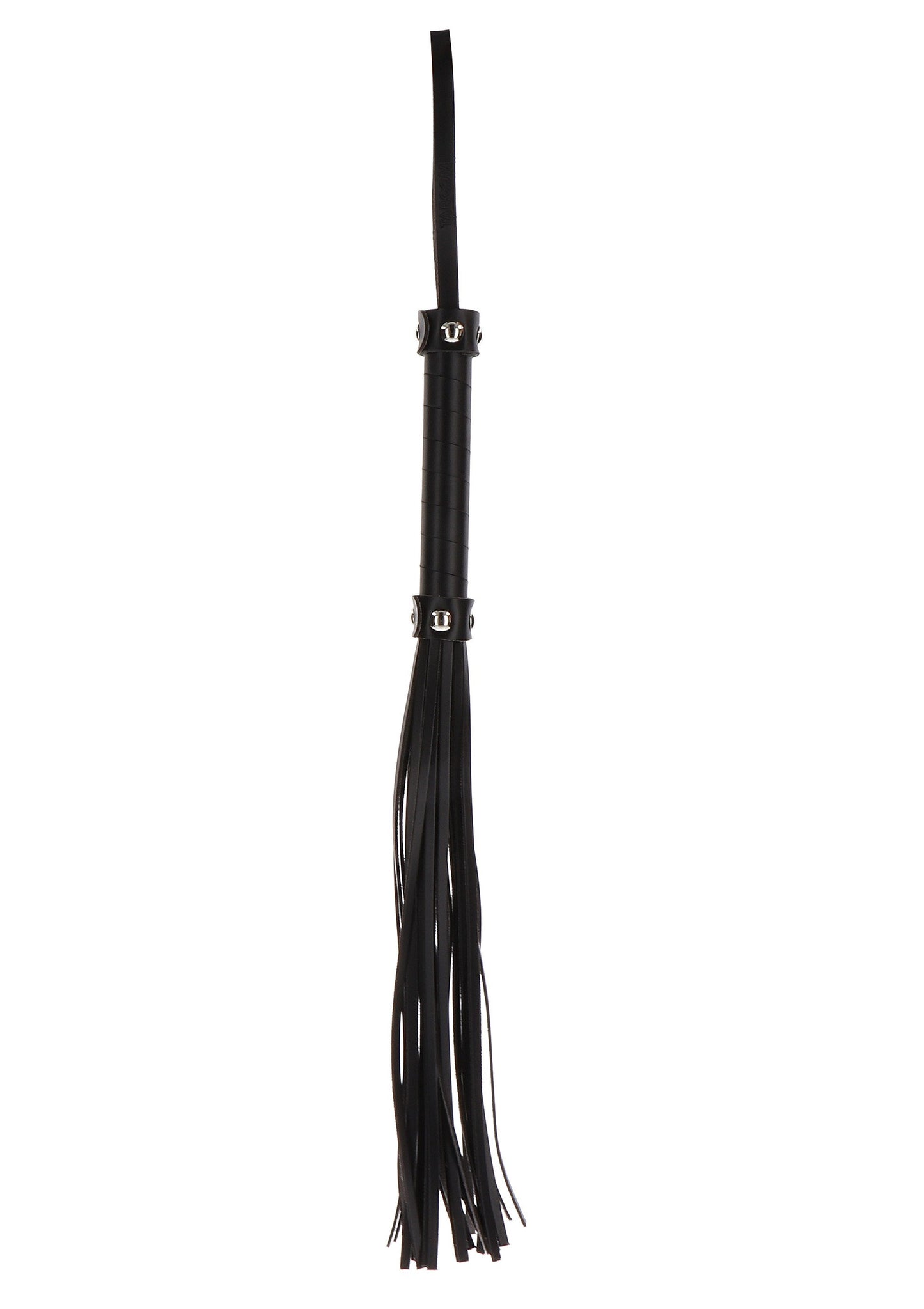 Taboom Bondage Essentials Large Whip BLACK - 3