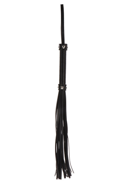 Taboom Bondage Essentials Large Whip BLACK - 3