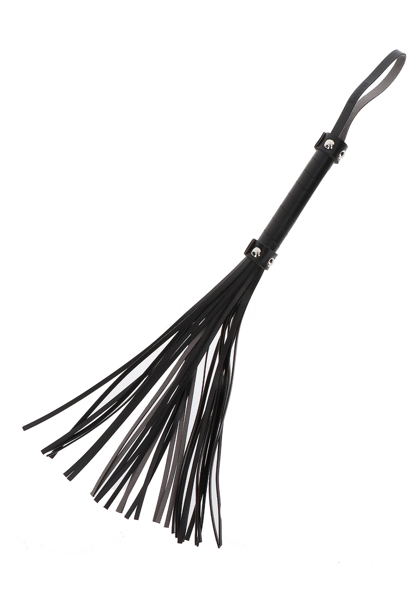 Taboom Bondage Essentials Large Whip BLACK - 0