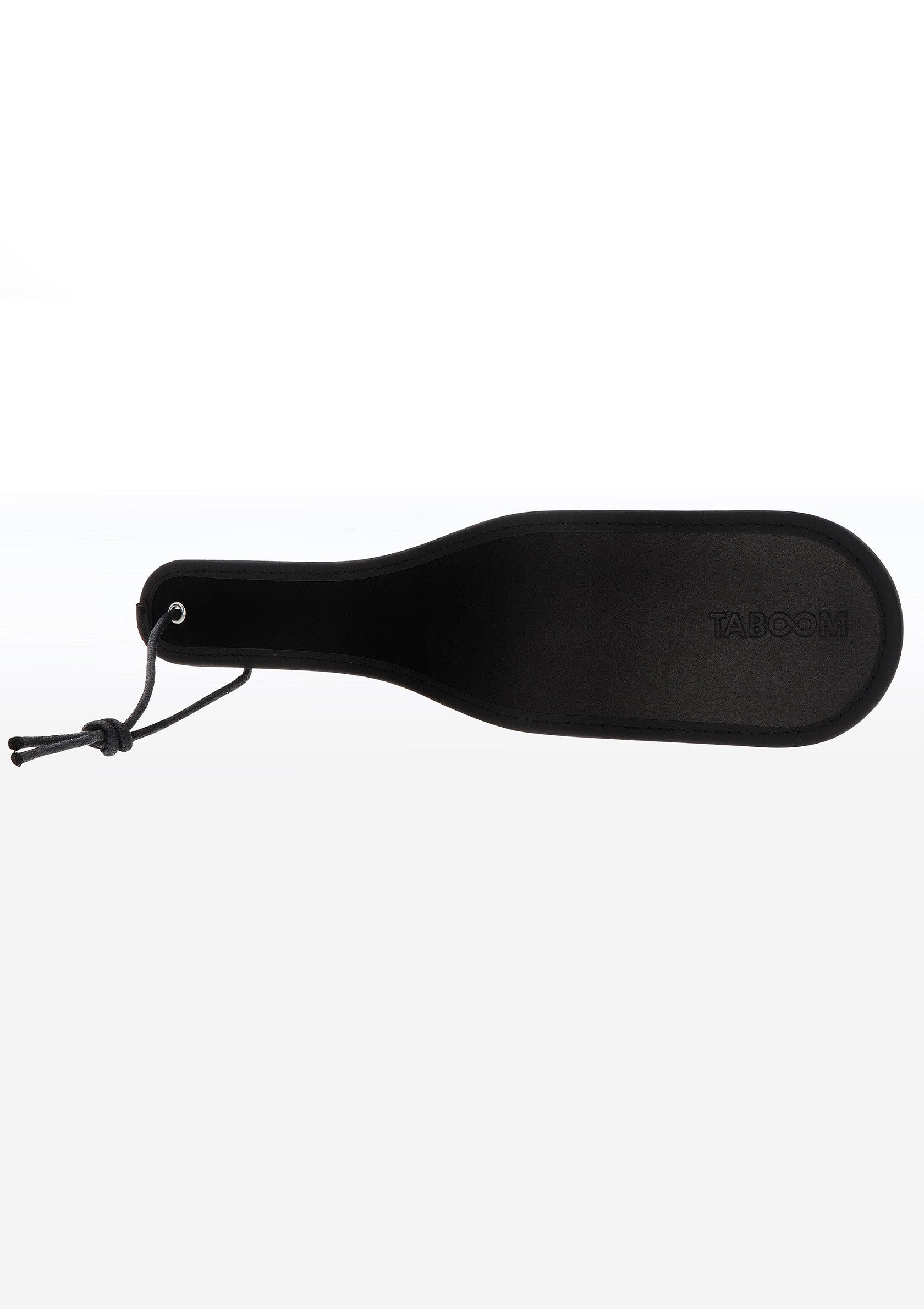 Taboom Bondage Essentials Hard And Soft Touch Paddle BLACK - 5