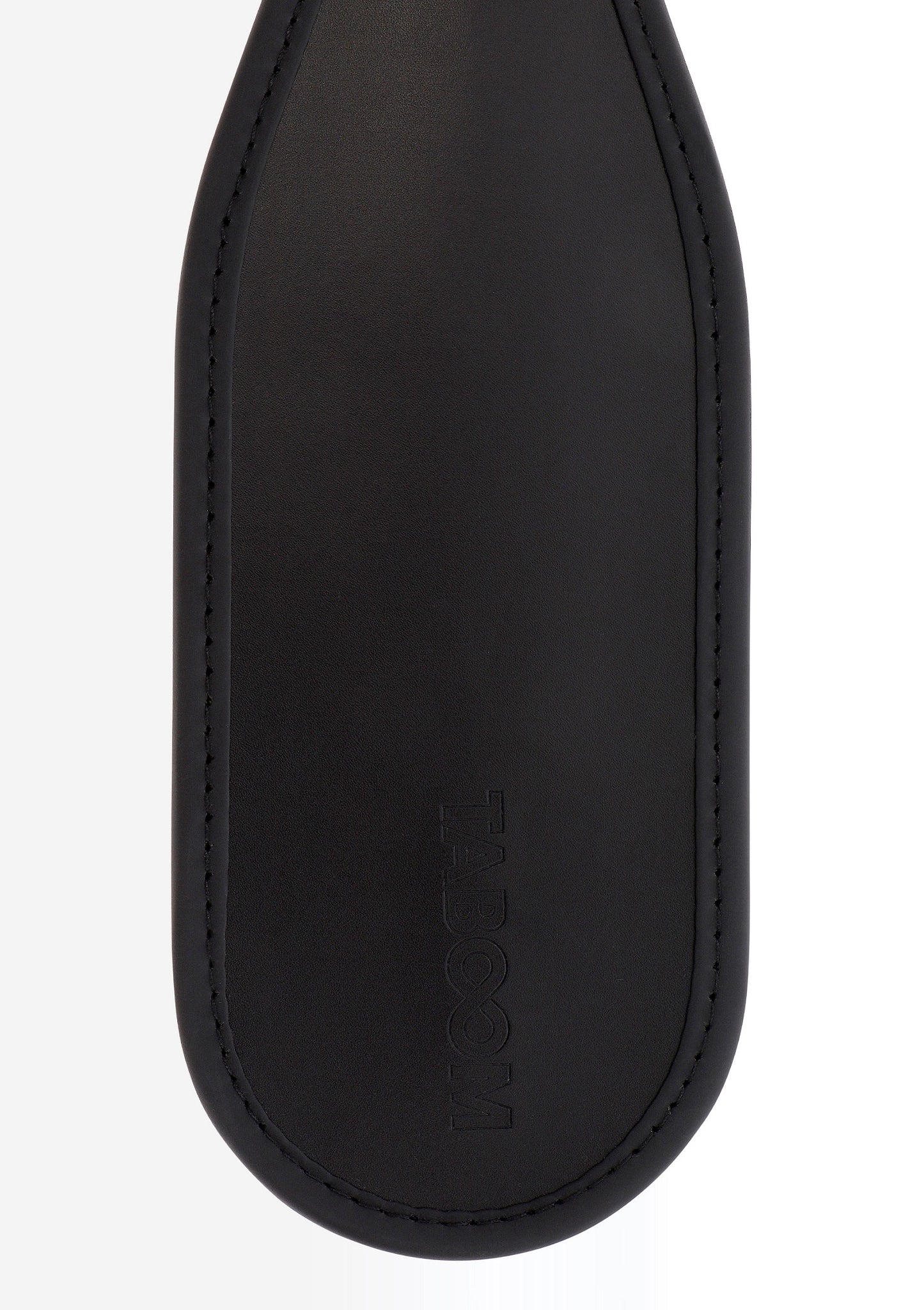 Taboom Bondage Essentials Hard And Soft Touch Paddle BLACK - 3