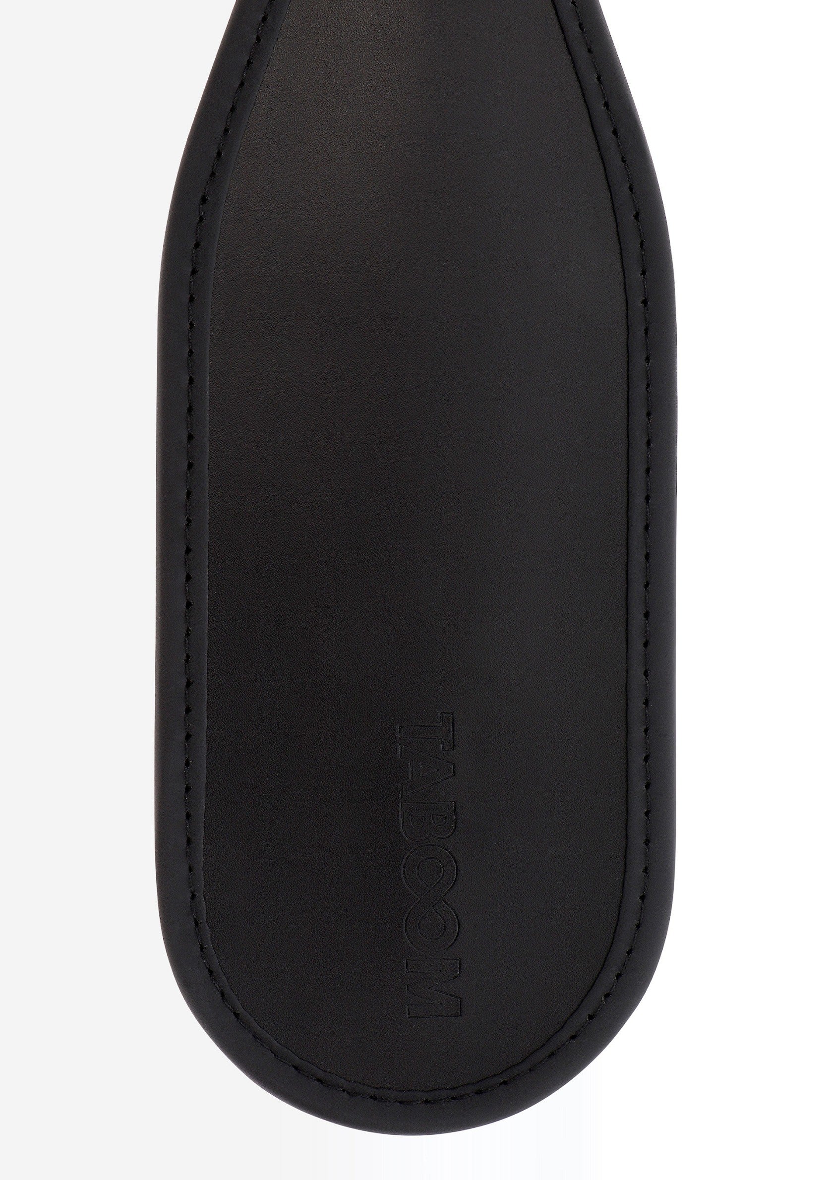 Taboom Bondage Essentials Hard And Soft Touch Paddle BLACK - 3