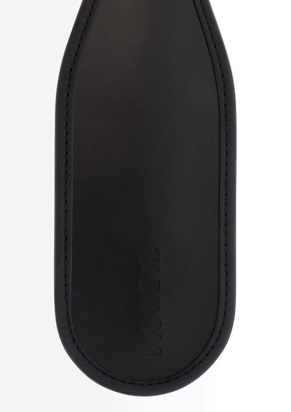 Taboom Bondage Essentials Hard And Soft Touch Paddle BLACK - 3