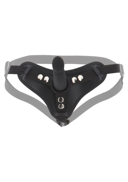 Strap-On Harness With Dong Small BLACK - 0