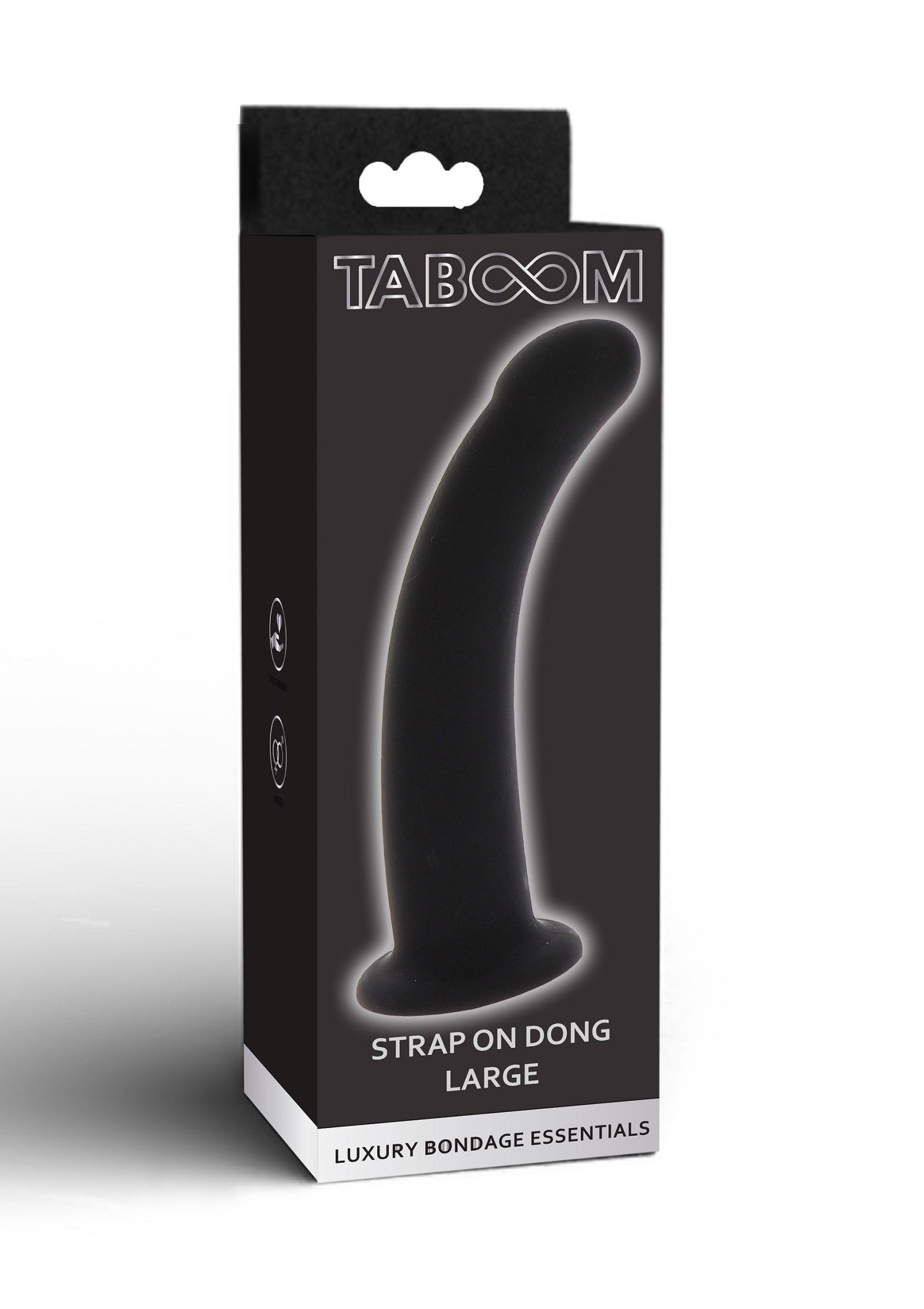 Taboom Bondage Essentials Strap-On Dong large BLACK - 2