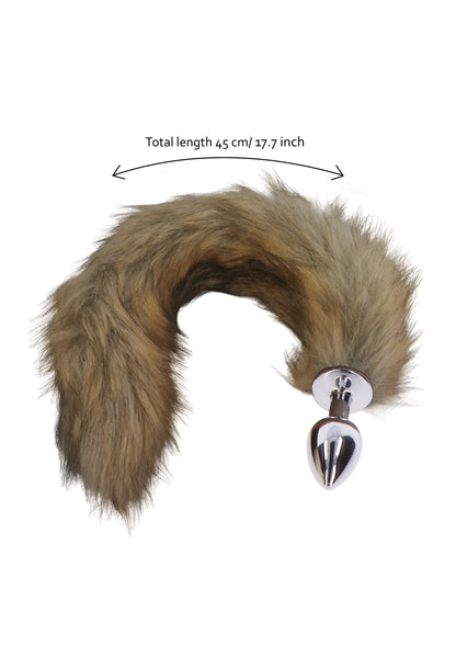 Foxtail Buttplug SILVER - 1