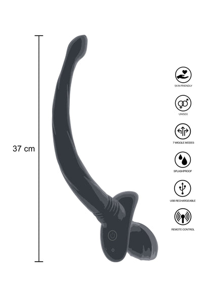 Puppy Play Wiggle Tail BLACK - 4