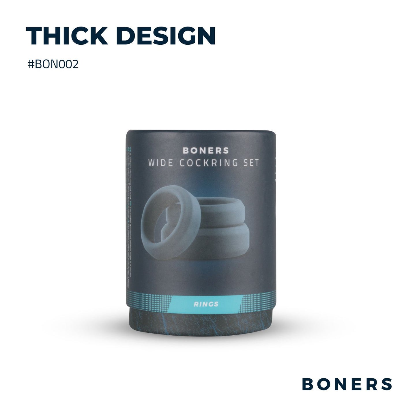 Boners Cockring Set 3-delig - 1