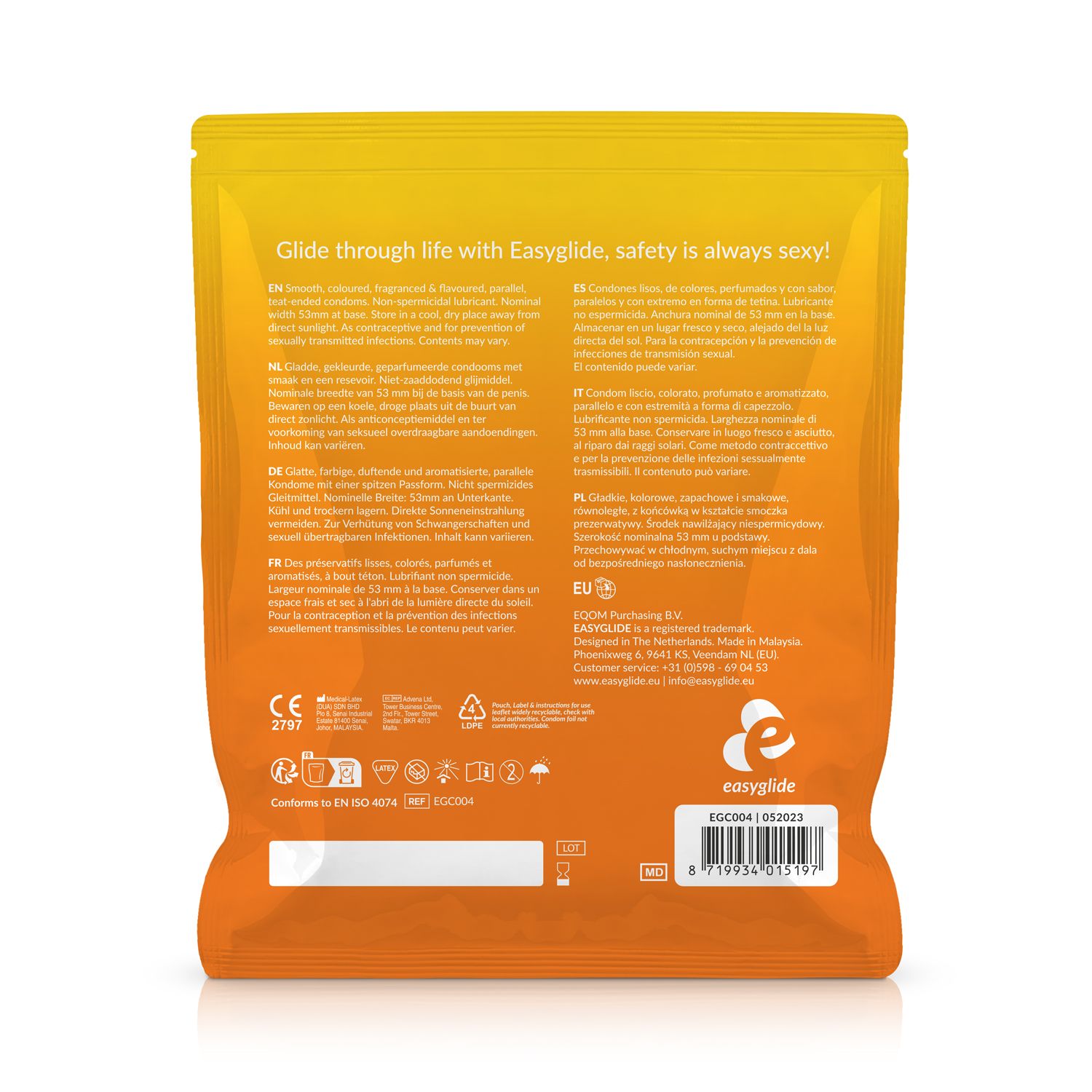 EasyGlide - Condooms Met Smaakjes - 40 stuks - 3