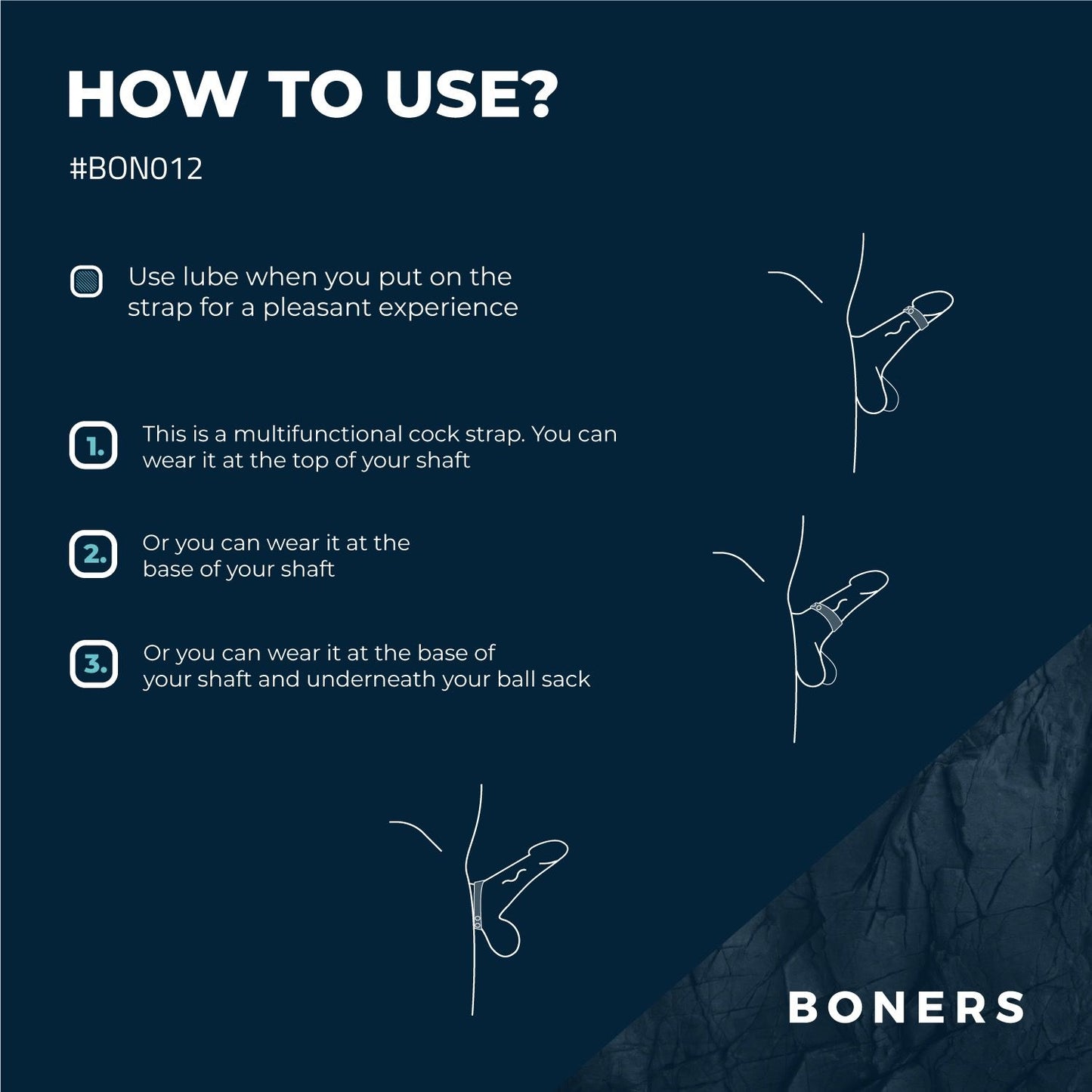 Boners Cock Strap - Maat L - 9