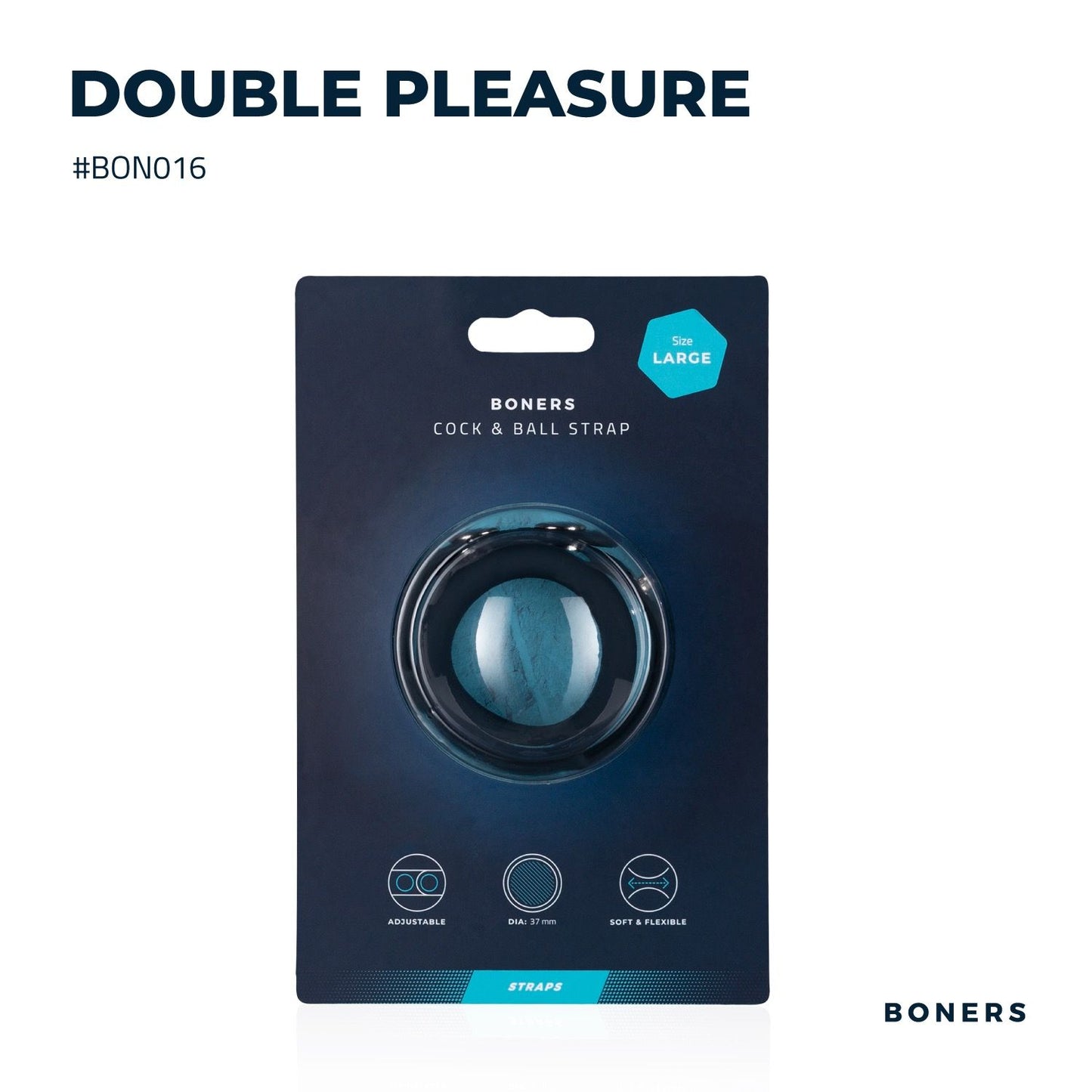 Boners Cock & Ball Strap - L - 6