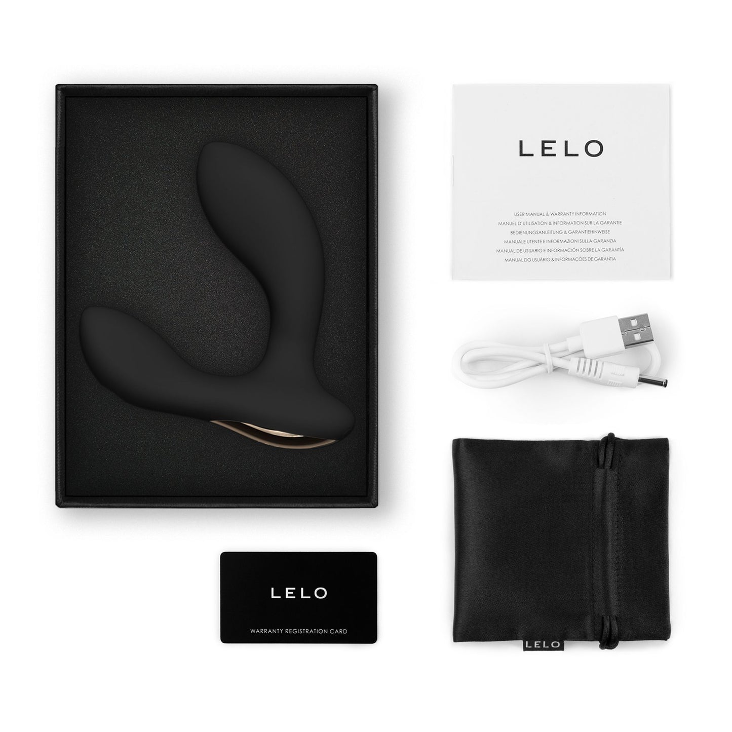 LELO - Hugo 2 App-controlled Prostate Massager Black - 5