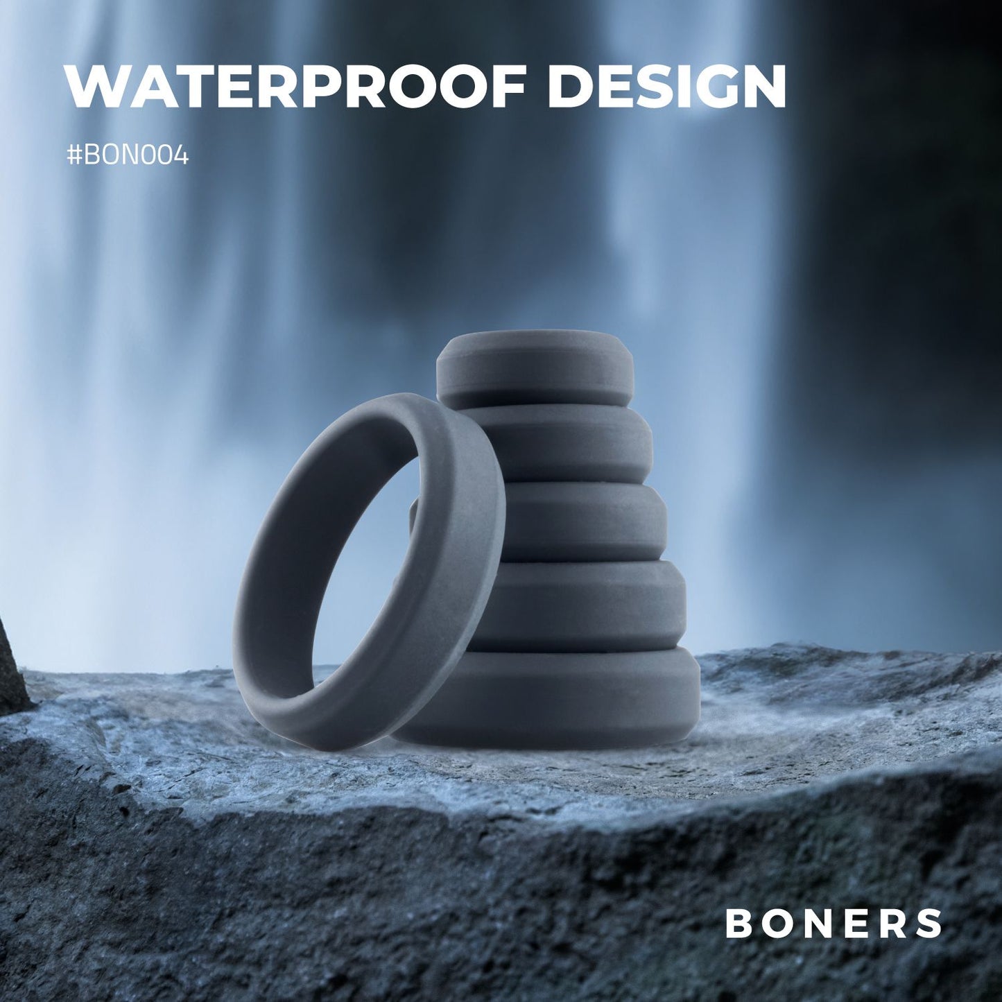 Boners 6-Delige Cockring Set - 6