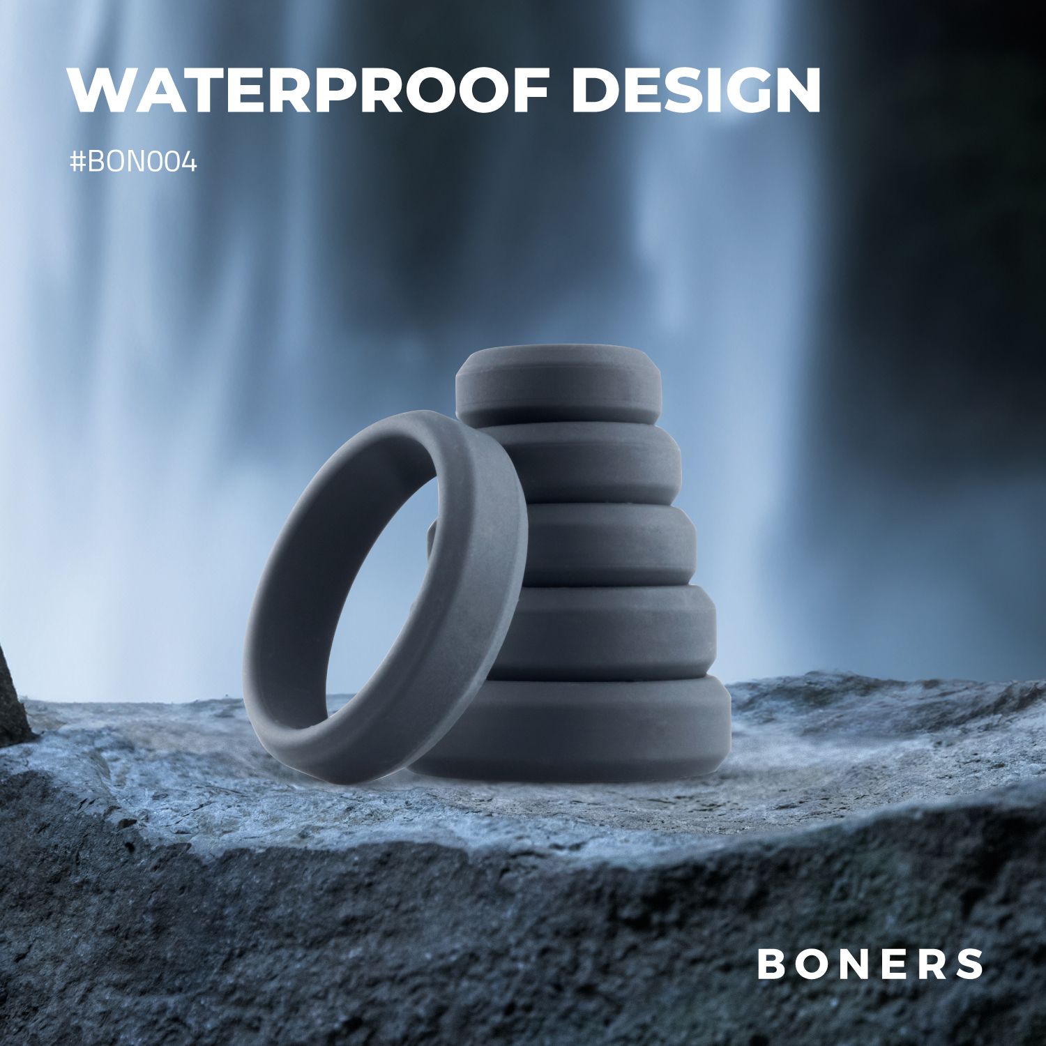 Boners 6-Delige Cockring Set - 6