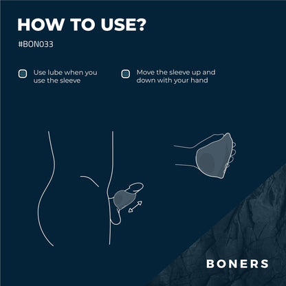 Boners Vibrerende Handjob Masturbator - 0